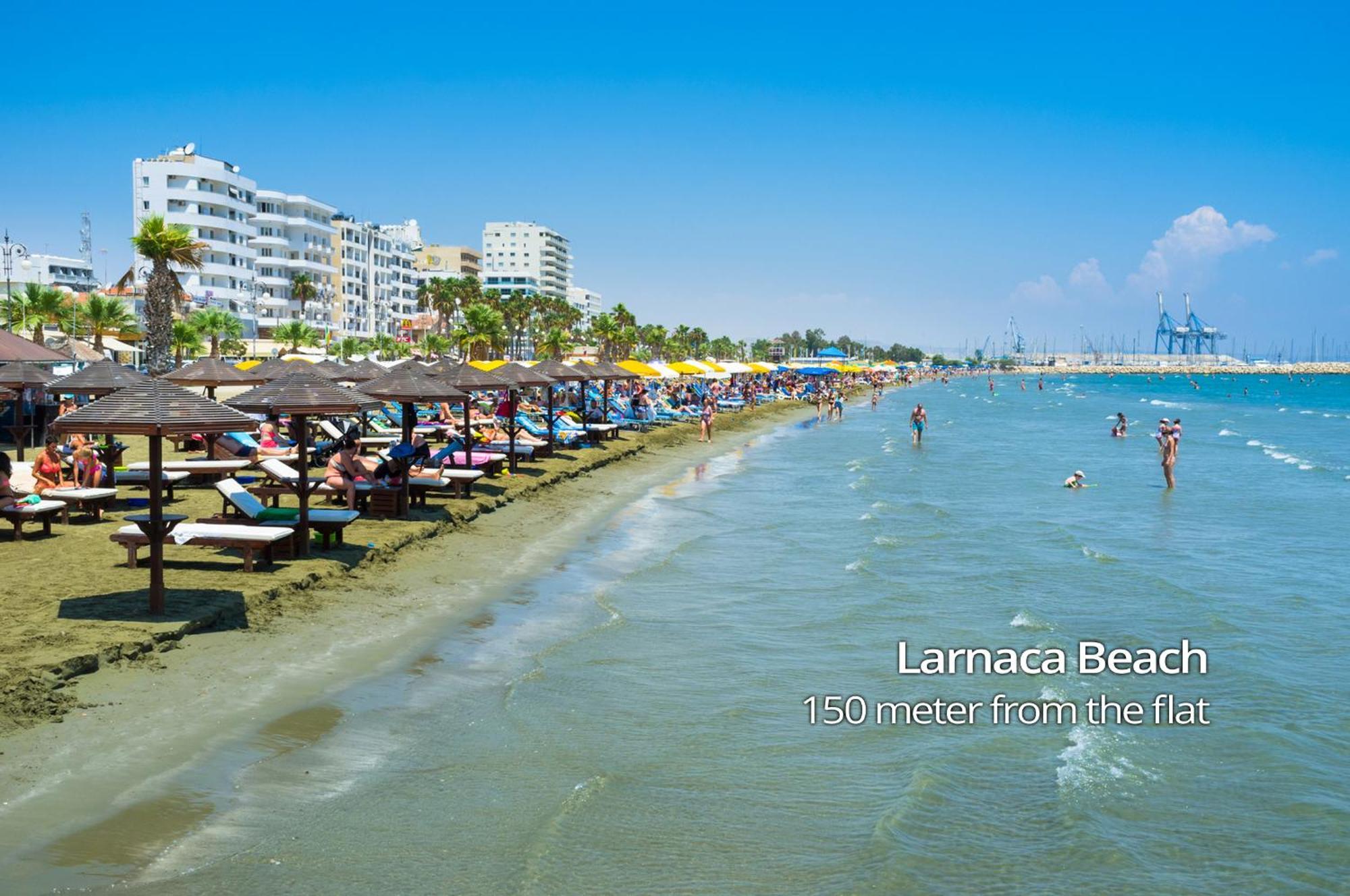 Paradise Palms Seaview Apartment Larnaca Luaran gambar